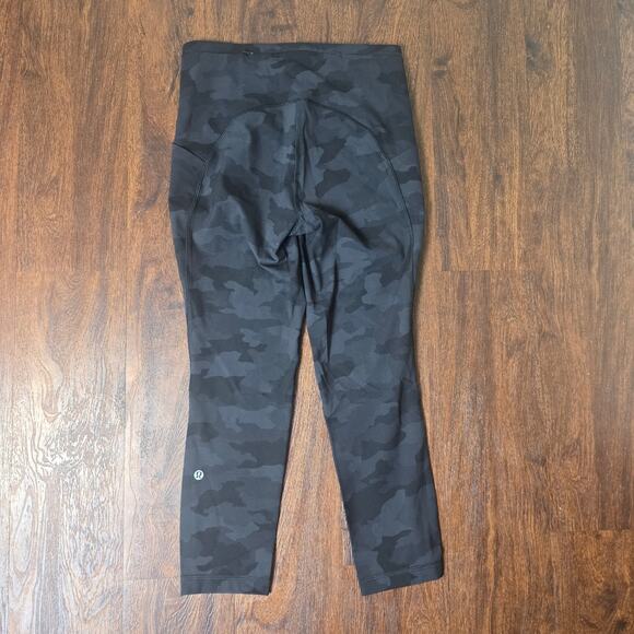 Lululemon Swift Speed High Rise Crop 23" Heritage 365 Camo Deep Coal Multi - 6 - Picture 5 of 9